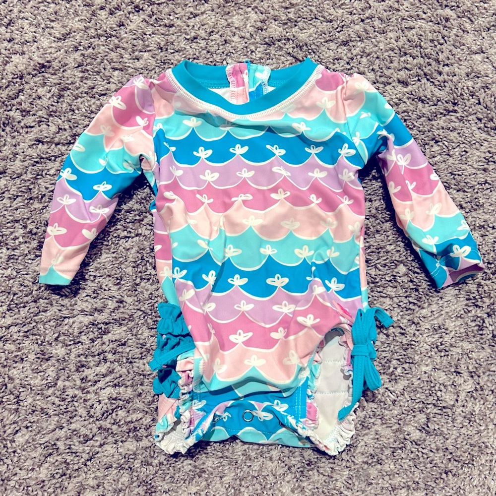 Ruffle butts baby swimsuit